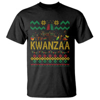 Funny Kwanzaa Celebration Ugly Sweater T Shirt African Heritage Holiday Gift - Wonder Print Shop