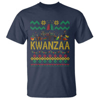Funny Kwanzaa Celebration Ugly Sweater T Shirt African Heritage Holiday Gift - Wonder Print Shop