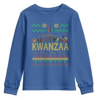 Funny Kwanzaa Celebration Ugly Sweater Youth Sweatshirt African Heritage Holiday Gift - Wonder Print Shop