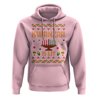 Funny Kwanzaa Is Lit Hoodie Ugly Sweater African Heritage Holiday Gift - Wonder Print Shop