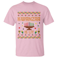 Funny Kwanzaa Is Lit T Shirt Ugly Sweater African Heritage Holiday Gift - Wonder Print Shop