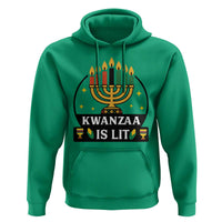 Kwanzaa Is Lit Hoodie Funny African American Holiday Gift - Wonder Print Shop