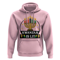 Kwanzaa Is Lit Hoodie Funny African American Holiday Gift - Wonder Print Shop
