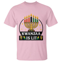 Kwanzaa Is Lit T Shirt Funny African American Holiday Gift - Wonder Print Shop