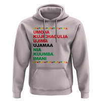 7 Principles Of Kwanzaa Hoodie African American Holiday Gift - Wonder Print Shop