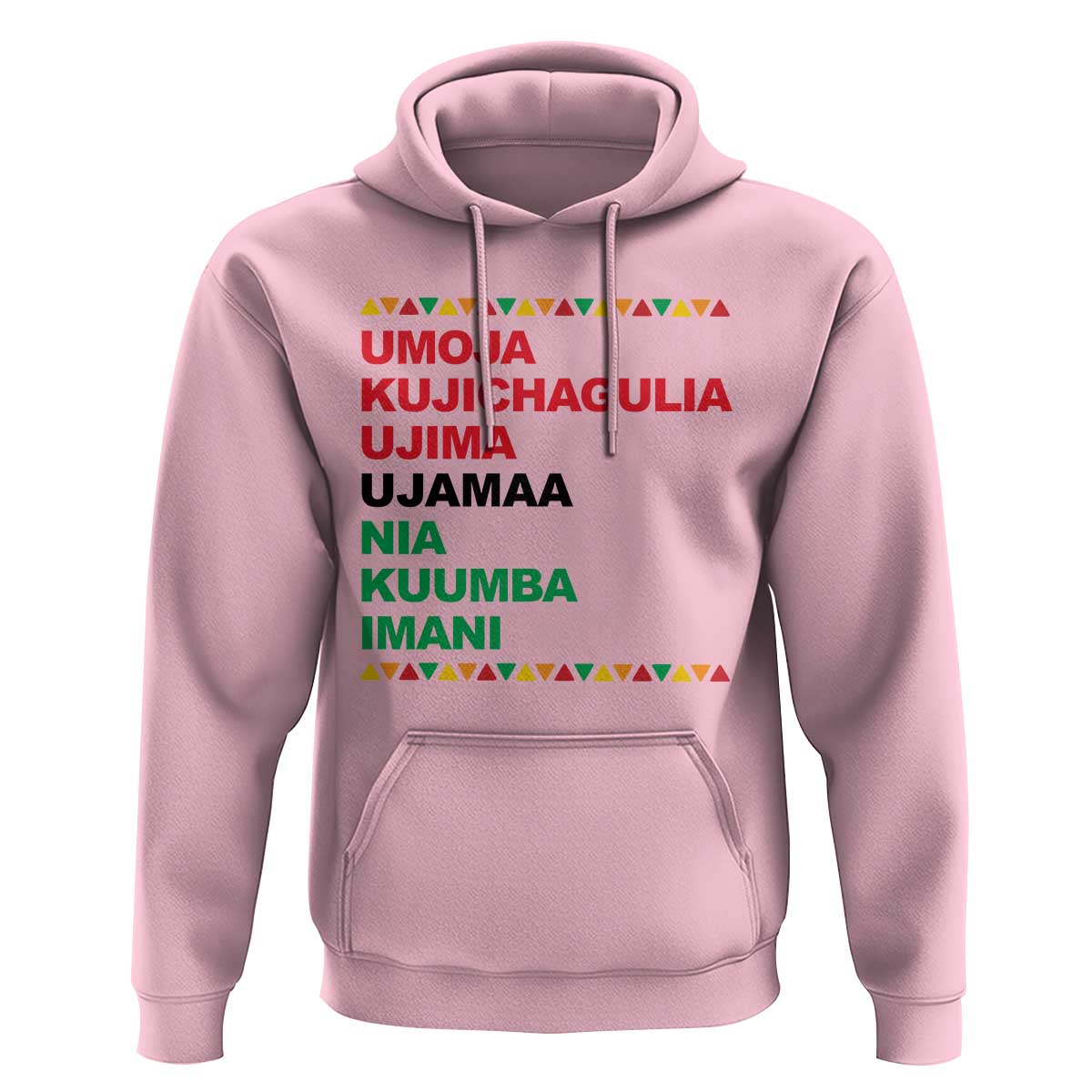 7 Principles Of Kwanzaa Hoodie African American Holiday Gift - Wonder Print Shop