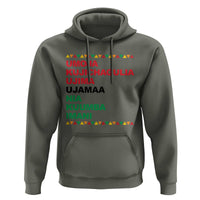 7 Principles Of Kwanzaa Hoodie African American Holiday Gift - Wonder Print Shop