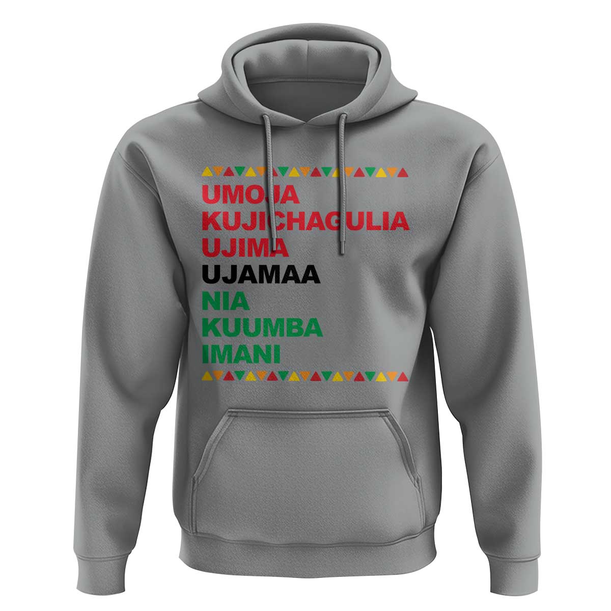 7 Principles Of Kwanzaa Hoodie African American Holiday Gift - Wonder Print Shop