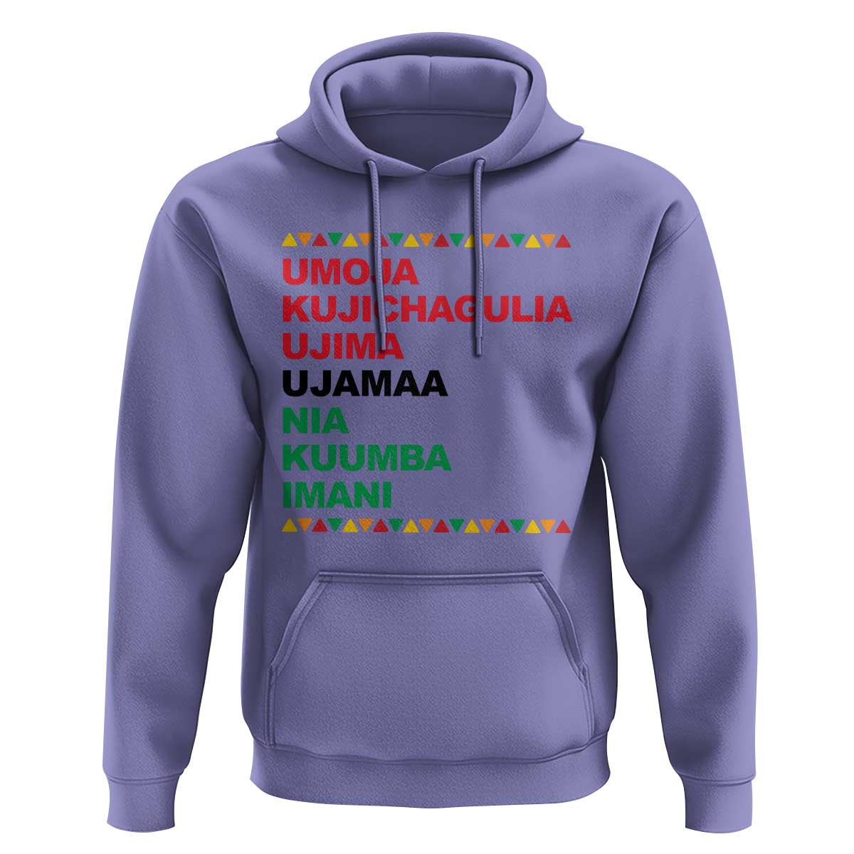 7 Principles Of Kwanzaa Hoodie African American Holiday Gift - Wonder Print Shop