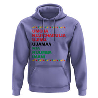 7 Principles Of Kwanzaa Hoodie African American Holiday Gift - Wonder Print Shop