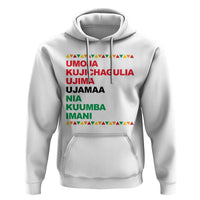 7 Principles Of Kwanzaa Hoodie African American Holiday Gift - Wonder Print Shop