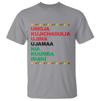 7 Principles Of Kwanzaa T Shirt African American Holiday Gift - Wonder Print Shop