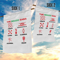 Nguzo Saba Seven Principles Of Kwanzaa Celebration Gift Garden Flag - Wonder Print Shop