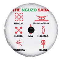 Nguzo Saba Seven Principles Of Kwanzaa Celebration Gift Spare Tire Cover - Wonder Print Shop