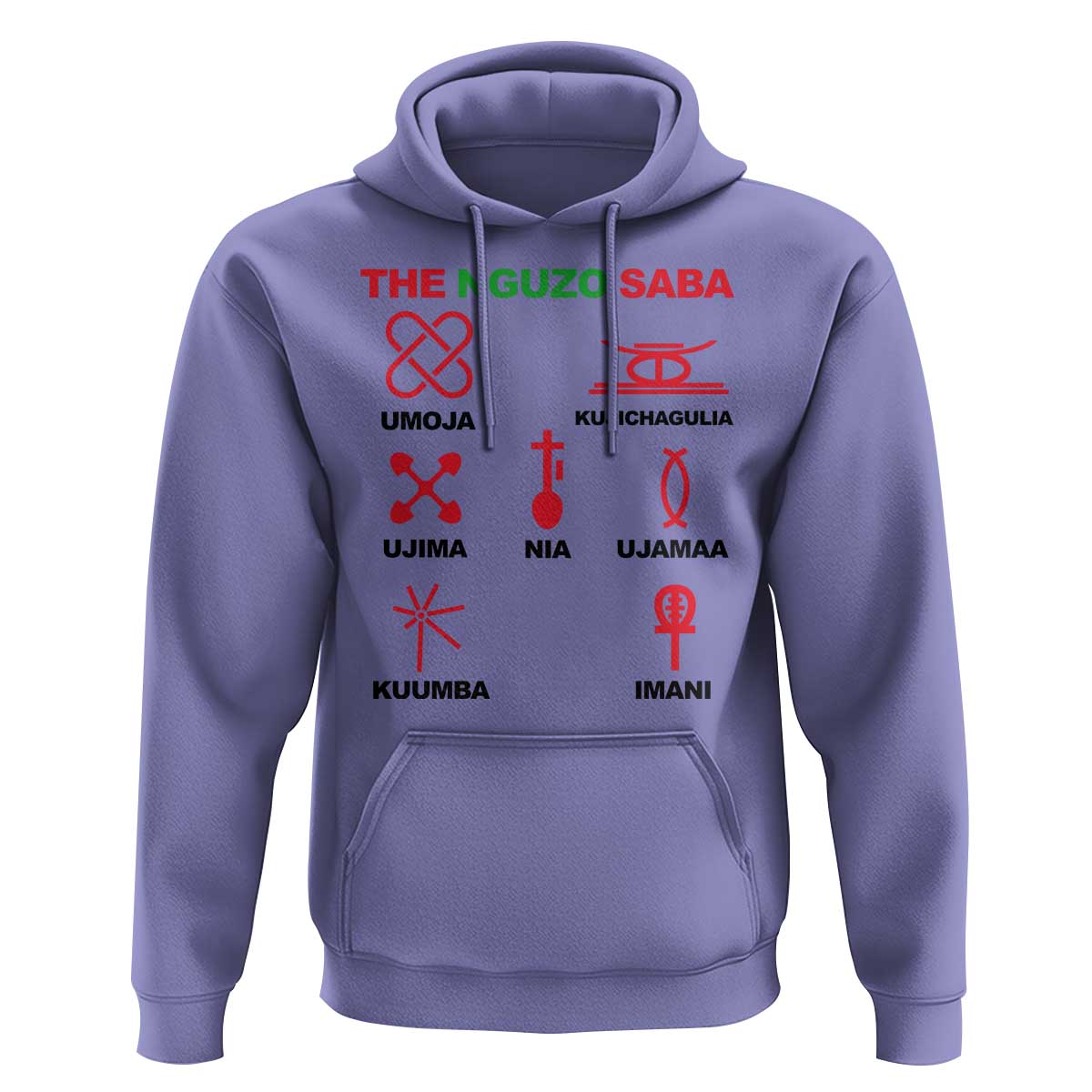 Nguzo Saba Seven Principles Of Kwanzaa Celebration Gift Hoodie - Wonder Print Shop
