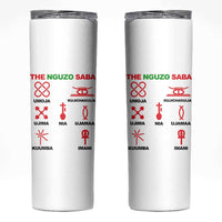 Nguzo Saba Seven Principles Of Kwanzaa Celebration Gift Skinny Tumbler - Wonder Print Shop