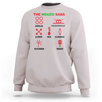 Nguzo Saba Seven Principles Of Kwanzaa Celebration Gift Sweatshirt - Wonder Print Shop