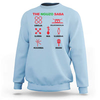 Nguzo Saba Seven Principles Of Kwanzaa Celebration Gift Sweatshirt - Wonder Print Shop