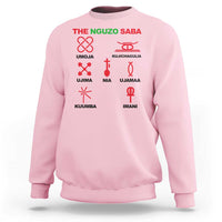 Nguzo Saba Seven Principles Of Kwanzaa Celebration Gift Sweatshirt - Wonder Print Shop