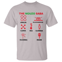 Nguzo Saba Seven Principles Of Kwanzaa Celebration Gift T Shirt - Wonder Print Shop