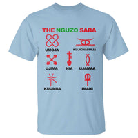 Nguzo Saba Seven Principles Of Kwanzaa Celebration Gift T Shirt - Wonder Print Shop