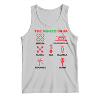Nguzo Saba Seven Principles Of Kwanzaa Celebration Gift Tank Top - Wonder Print Shop