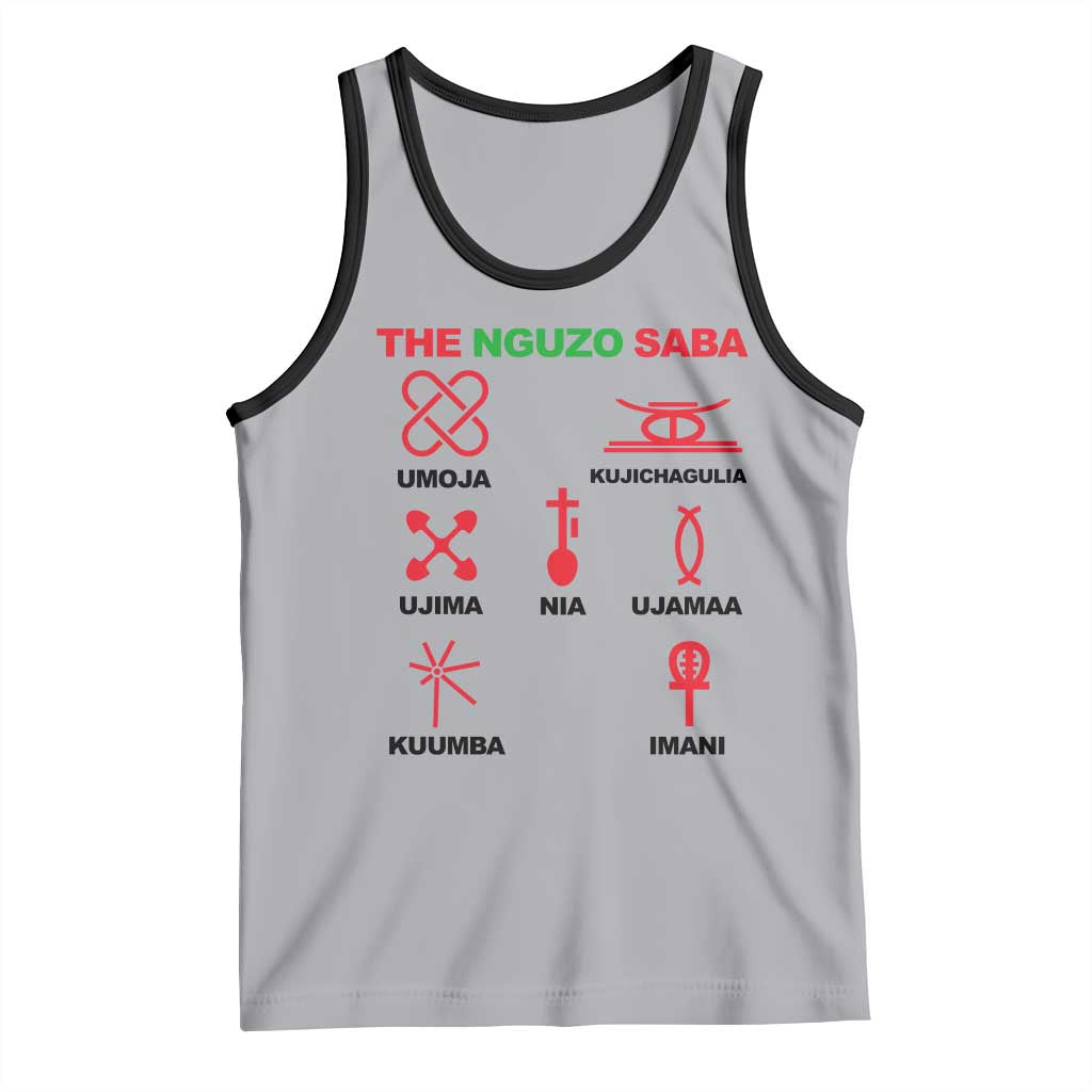 Nguzo Saba Seven Principles Of Kwanzaa Celebration Gift Tank Top - Wonder Print Shop