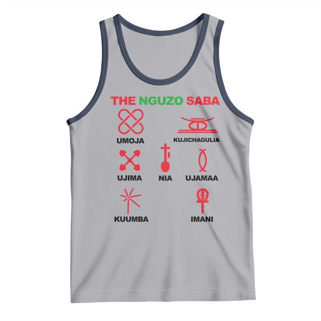 Nguzo Saba Seven Principles Of Kwanzaa Celebration Gift Tank Top - Wonder Print Shop