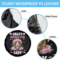 Funny Crazy Guinea Pig Lady Spare Tire Cover Cavy Mom Gift - Wonder Print Shop