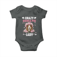 Funny Crazy Guinea Pig Lady Baby Onesie Cavy Mom Gift - Wonder Print Shop