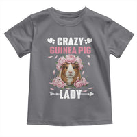 Funny Crazy Guinea Pig Lady Toddler T Shirt Cavy Mom Gift - Wonder Print Shop