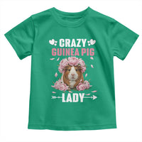 Funny Crazy Guinea Pig Lady Toddler T Shirt Cavy Mom Gift - Wonder Print Shop