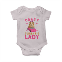 Crazy Guinea Pig Lady Baby Onesie Funny Pet Lover Gift - Wonder Print Shop