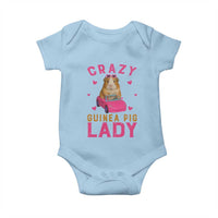 Crazy Guinea Pig Lady Baby Onesie Funny Pet Lover Gift - Wonder Print Shop