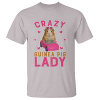 Crazy Guinea Pig Lady T Shirt Funny Pet Lover Gift - Wonder Print Shop