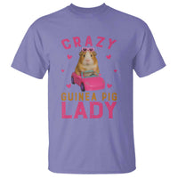 Crazy Guinea Pig Lady T Shirt Funny Pet Lover Gift - Wonder Print Shop