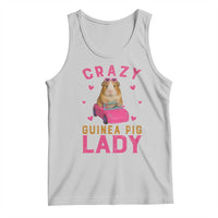 Crazy Guinea Pig Lady Tank Top Funny Pet Lover Gift - Wonder Print Shop