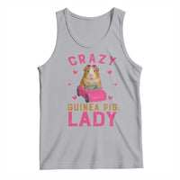 Crazy Guinea Pig Lady Tank Top Funny Pet Lover Gift - Wonder Print Shop