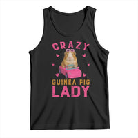 Crazy Guinea Pig Lady Tank Top Funny Pet Lover Gift - Wonder Print Shop