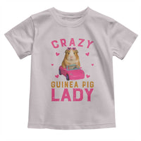Crazy Guinea Pig Lady Toddler T Shirt Funny Pet Lover Gift - Wonder Print Shop