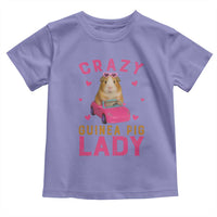 Crazy Guinea Pig Lady Toddler T Shirt Funny Pet Lover Gift - Wonder Print Shop