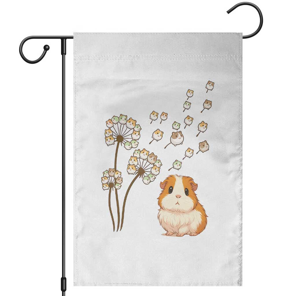 Flower Guinea Pig Dandelion Garden Flag Funny Cavy Lover Gift - Wonder Print Shop