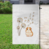 Flower Guinea Pig Dandelion Garden Flag Funny Cavy Lover Gift - Wonder Print Shop