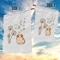 Flower Guinea Pig Dandelion Garden Flag Funny Cavy Lover Gift - Wonder Print Shop