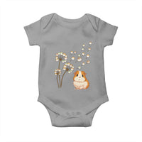 Flower Guinea Pig Dandelion Baby Onesie Funny Cavy Lover Gift - Wonder Print Shop