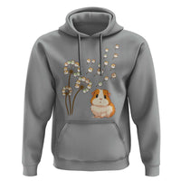 Flower Guinea Pig Dandelion Hoodie Funny Cavy Lover Gift - Wonder Print Shop