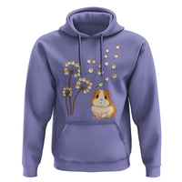 Flower Guinea Pig Dandelion Hoodie Funny Cavy Lover Gift - Wonder Print Shop
