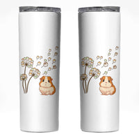 Flower Guinea Pig Dandelion Skinny Tumbler Funny Cavy Lover Gift - Wonder Print Shop