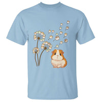 Flower Guinea Pig Dandelion T Shirt Funny Cavy Lover Gift - Wonder Print Shop