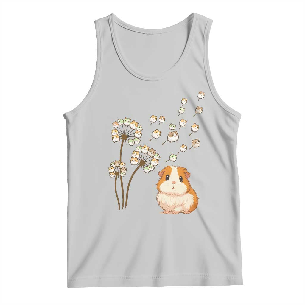 Flower Guinea Pig Dandelion Tank Top Funny Cavy Lover Gift - Wonder Print Shop